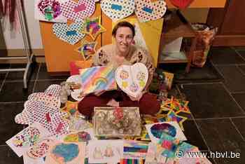 Kinderen Bolder, Zussen en Kanne maken tekeningen voor Waalse slachtoffers watersnood - Het Belang van Limburg