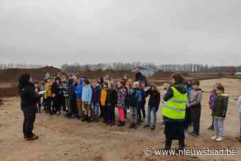 Leerlingen bezoeken archeologiesite - Het Nieuwsblad