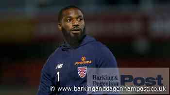Dagenham tie down Ibby Akanbi and Ryley Scott during break from action - Barking and Dagenham Post