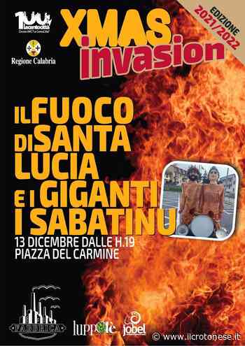 Crotone, lunedì 13 dicembre si accendono i fuochi di Santa Lucia - Il Crotonese
