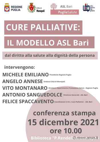 Monopoli - Cure palliative: il modello Asl Bari - ANCI Puglia - Agenzia ANSA