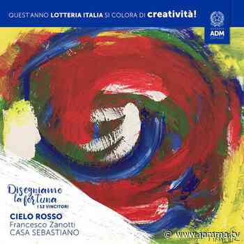 Lotteria Italia, "Cielo rosso": ecco come è nata l'opera di Francesco realizzata per il concorso "Disegniamo la fortuna" - Redazione Jamma