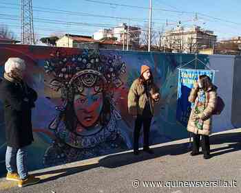 Una nuova opera sul muro di via Ponchielli - Qui News Versilia