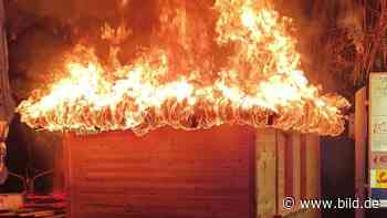 Dresden: Imbiss im Neustadt-Kiez abgefackelt | Regional - BILD