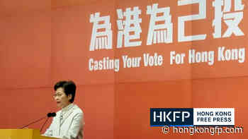 Hong Kong’s Lam says free election-day public transport is a ‘gesture of responsibility’ - Hong Kong Free Press