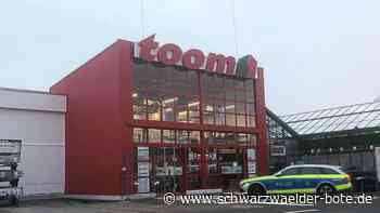 Kriminalität in Balingen - Einbrecher sind im Toom-Baumarkt zugange - Schwarzwälder Bote