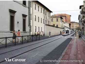 Firenze, tramvia in piazza San Marco, protezioni speciali per la basilica - Corriere Fiorentino