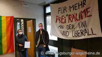 Protest um den "Freiraum" an der Uni Augsburg hat keinen Erfolg