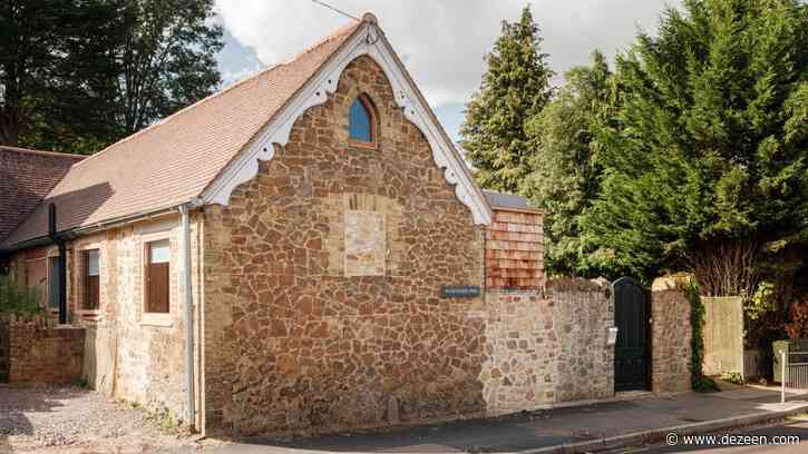 Delve Architects strips back and extends 19th-century stone barn in Surrey