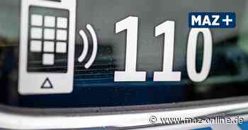 Polizeieinsatz in Rathenow wegen eines Autos ohne Kennzeichen - Märkische Allgemeine Zeitung