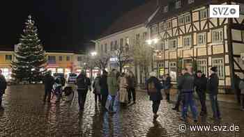 Corona-Protest in Ludwigslust-Parchim: Bürger demonstrieren in Parchim und Plau gegen Impfpflicht | svz.de - svz – Schweriner Volkszeitung