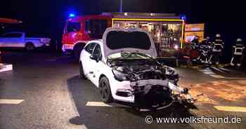 Blaulicht Morbach: Unfall mit zwei Verletzten auf Hunsrückhöhenstraße - Trierischer Volksfreund