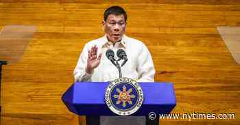 Rodrigo Duterte of the Philippines Won't Run for Senate