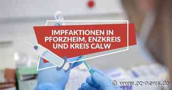 Impfaktionen und Stützpunkte in Pforzheim und der Region - Hier gibt es noch freie Termine! - Pforzheimer Zeitung