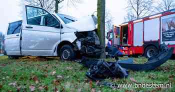 Twee gewonden bij botsing busje tegen boom in Etten-Leur - BN DeStem