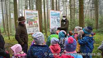 Wildberger treffen Wildtiere: Kinder erkunden mit  Papas den Wald