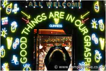 Guinness lights up 22 pubs in Christmas push