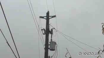 Power out for thousands across Central CA due to storm, PG&E says