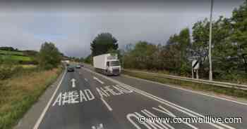Busy A39 near Truro reopens after two-vehicle crash - Cornwall Live