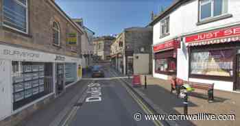 Fire crews battle building blaze in St Austell - Cornwall Live