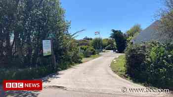 Toddler died after being hit by grandad's caravan in Cornwall - BBC News