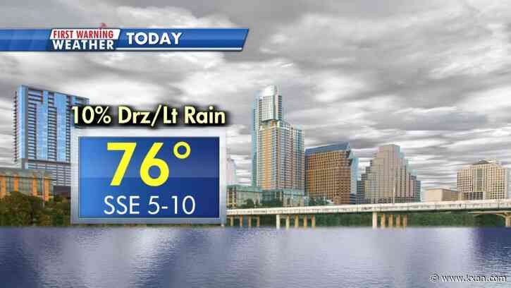Record warmth, cloudy and damp days to come