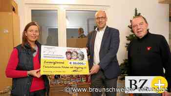 Spende aus Braunschweig für Tierheim