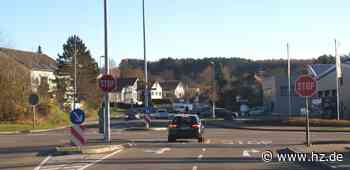 Keine Stopp-Schilder mehr?: Das hat die Stadt Giengen mit der Kreuzung an der nördlichen Ortseinfahrt vor - Heidenheimer Zeitung