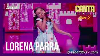 Lorena Parra encanta 93 jurados com canção de Sandy & Junior - Record TV