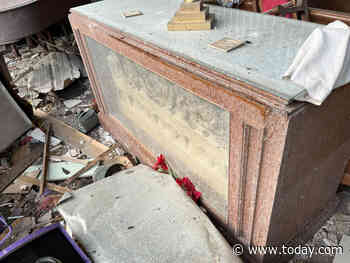 Altar depicting Last Supper survives catastrophic tornado damage at Kentucky church