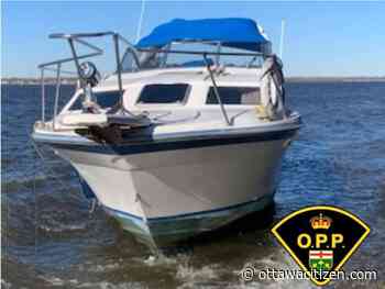 Police hunt owner of cabin cruiser found washed up near Napanee after weekend wind storm