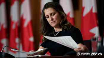 Freeland tables 'omicron-centric' fiscal update, pledges billions of dollars in support as COVID-19 cases rise