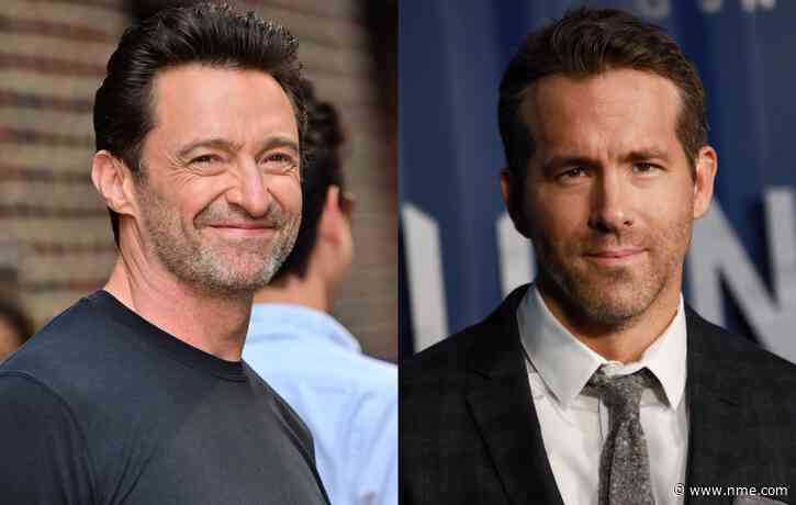 Hugh Jackman reacts to giant Ryan Reynolds billboard near his home: “Good luck”