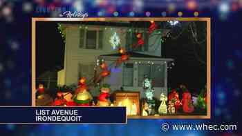 Lighting up the Holidays: The Hopkins family on List Avenue