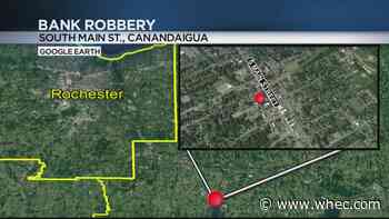Canandaigua Police searching for 2 suspects after bank robbery