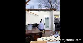 Viral Video: Kentucky Man Surveys Tornado-Stricken Home, Then Sits Down at His Piano