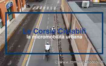 Corsie ciclabili, un video per muoversi in sicurezza - Comune di Modena