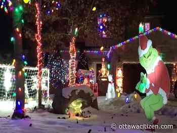 Ottawa realtor's Christmas lights map offers insights on best light displays, terrific trees and driving routes - Ottawa Citizen