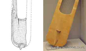 Sutton Hoo lyre has a COUSIN 2,485 miles away, study reveals