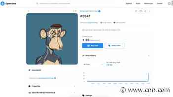 'Bored Ape' NFT worth $284,495 accidentally sells for just $2,844