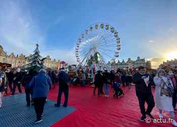 Des visiteurs du marché de Noël d'Arras agacés par les longues files d'attente : le maire leur répond - actu.fr