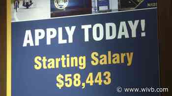 NYS Police set up a recruitment center inside the Walden Galleria; test for new recruits coming in a few weeks
