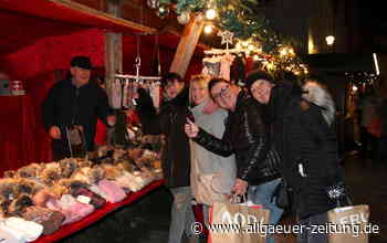 Einkaufen im Lichterglanz und Budenzauber in Memmingen - Trotz Corona - Allgäuer Zeitung