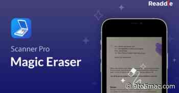 Readdle’s Scanner Pro for iPhone gets Magic Eraser to remove fingers, hole punches, more