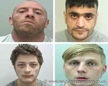 The four most wanted men in East Lancashire this December