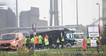What happened when 100 Unite protesters blocked British Steel gates - Grimsby Live