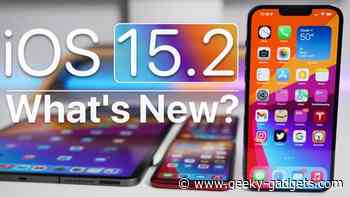 What’s new in iOS 15.2 (Video)