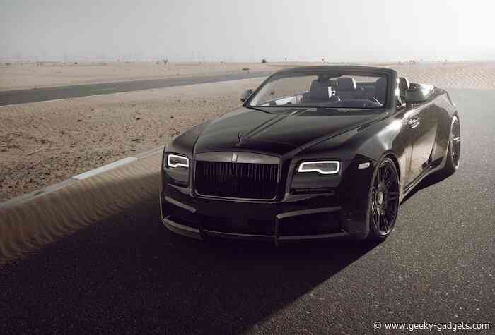 Spofec Rolls Royce Black Dawn Overdose unveiled