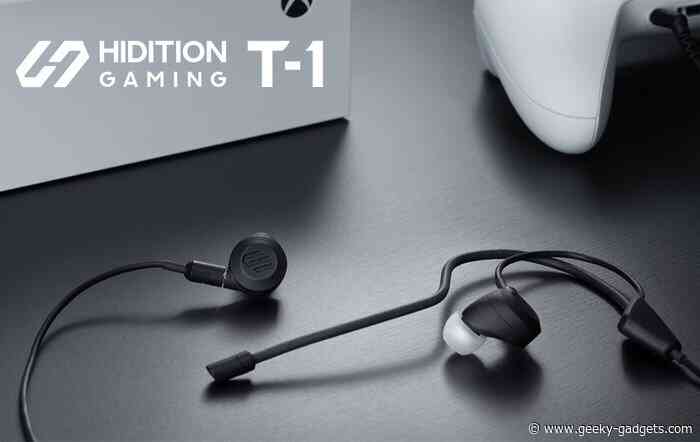 T-1 professional gaming headset designed for E-Sports with MMCX connectors