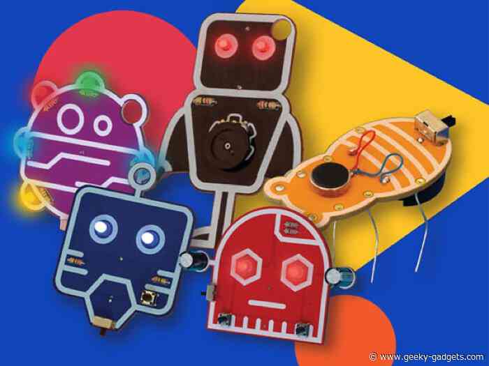 Deals: Wacky Robots 5-Pack Bundle Soldering Practice Kits
